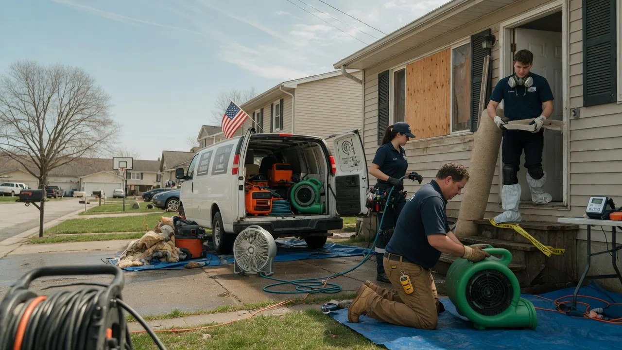 Water Damage Restoration in Belmore, OH near me